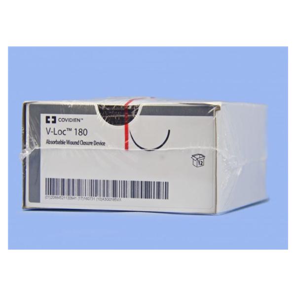 Medtronic MITG-Covidien Suture 3-0 Polyglyconate P-14 V-Loc 180 Clear 12" Barbed Absorbable 12/Ca - VLOCL0114