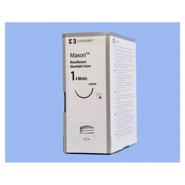 Medtronic MITG-Covidien Suture 1 Polyglyconate Copolymer Gs-21 Maxon Green 30" Monofilament 36/Ca - 8886626771