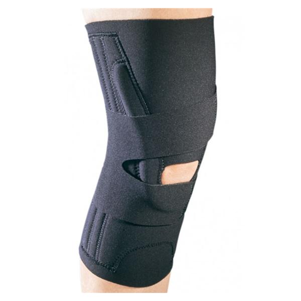 DJO Stabilizer Support Adult Lateral Patella Neoprene Black Size Small Right Ea - 79-94463