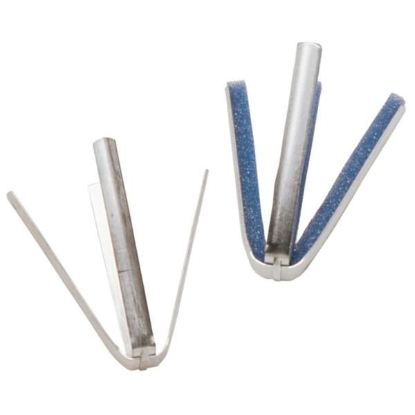 DJO Protector Immobilizer 4-Prong Adult Finger Blue 1.5" Size Small 12/Pk - 79-71883