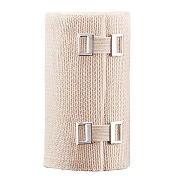 3M Healthcare Bandage Ace 4"X5Yd Stretch Rubber/Elastic Beige Latex Non-Sterile 10/Bx, 5 Bx/Ca - 207433