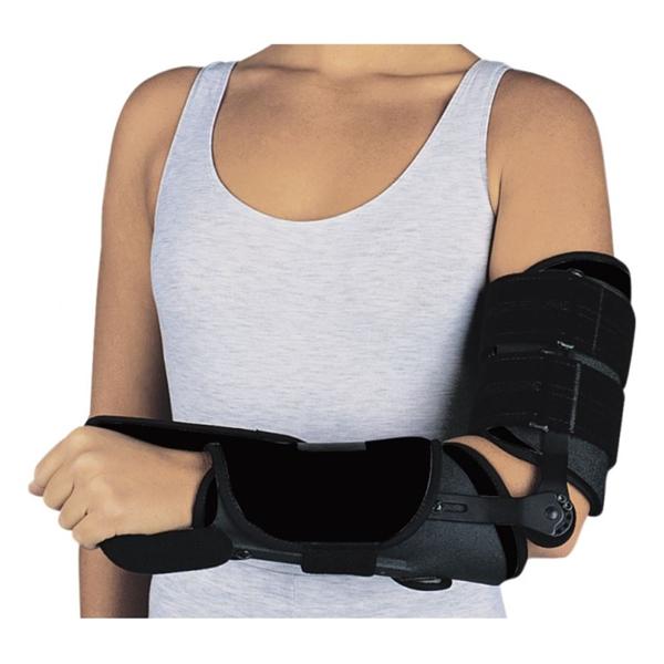 DJO Splint Elbowranger Motion Control Adult Elbow Black 14.5-19" Size Large Ea - 79-94220