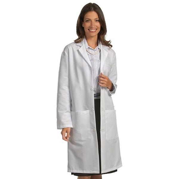 Fashion Seal Lab Coat 80% Polyester / 20% Cotton Unisex White Large 41 In Ea - 3492-L