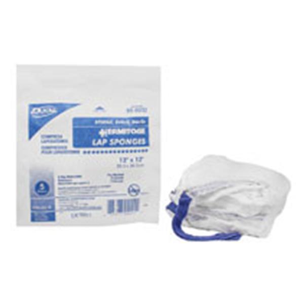 Dukal Corporation Sponge Laparotomy Lf Sterile 1% Cotton 12X12" X-Ray Detectable Pre-Washed 200/Ca - 99-0012