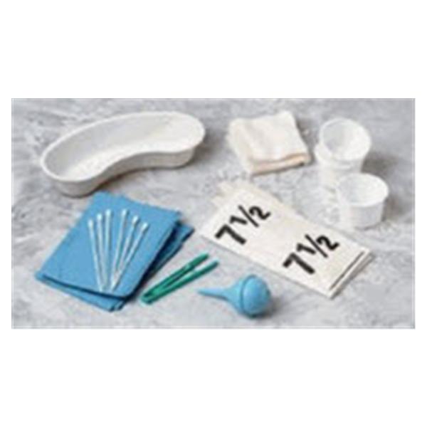 Enturia a Div of CareFusion Tray Eye Dry Prep Scrub Care With Gloves/120Ml Medicine Cups 20/Ca - 4472A