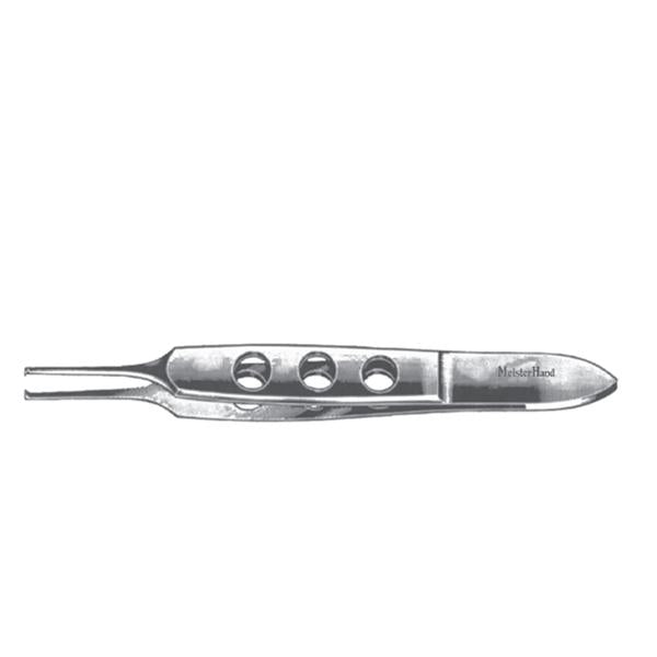 Miltex-Integra Forcep Tissue Bishop Harmon Meister-Hand 3-3/8" 0.7Mm Straight 1X2 Teeth Ss Ea - MH18-868