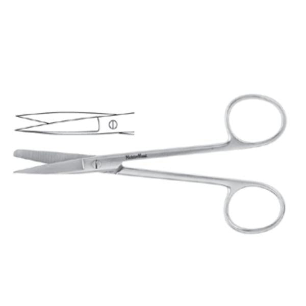 Miltex-Integra Scissors Surgical Meister-Hand 4-3/4" Sharp/Sharp Straight Stainless Steel Ea - MH5-270