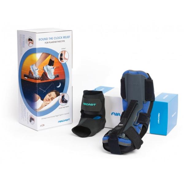 DJO Care Kit Compression Airheel/Dns Ft/Ank Breath-O-Prene Black/Blue Sz Lg Univ Ea - 09PKL