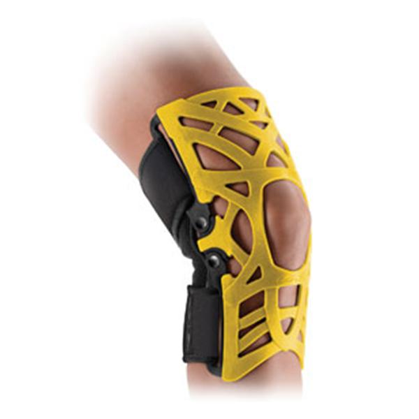 DJO Brace Reaction Adult Knee Elstmrc Wb/Msh Yellow Size X-Small/Small Universal Ea - 110215208000