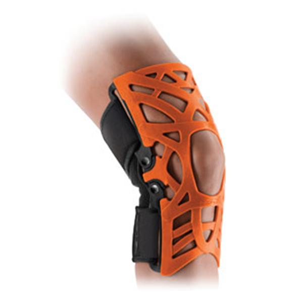 DJO Brace Reaction Adult Knee Elstmrc Wb/Msh Orange Size X-Small/Small Universal Ea - 110215214000