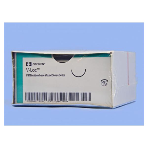 Medtronic MITG-Covidien Suture 1 Polybutester Gs-21 V-Loc Pbt Blue 18" Barbed Non-Absorbable 12/Ca - VLOCN0327