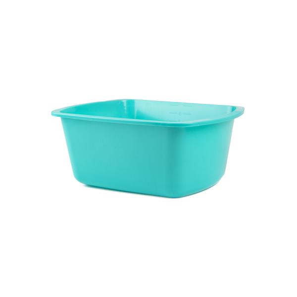 Medegen Medical Products, Basin Wash 7Qt Polypropylene 5X13X10" Turquoise Ea, 50 Ea/Ca - H362-07