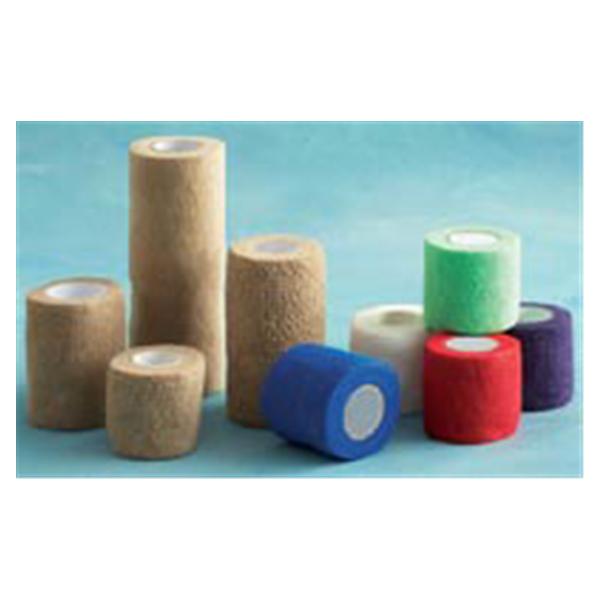 Henry Schein Bandage Stretch Elastic 2"X5Yd Latex Self-Adhesive Tan Ea, 36 Ea/Bx - 1000105S002