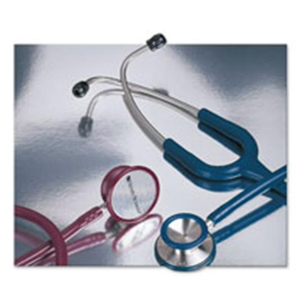 Henry Schein Stethoscope Clinician Henry Schein Adscope Burgundy Adult 22" 2-Head Ea, 10 Ea/Ca - 603BDHS