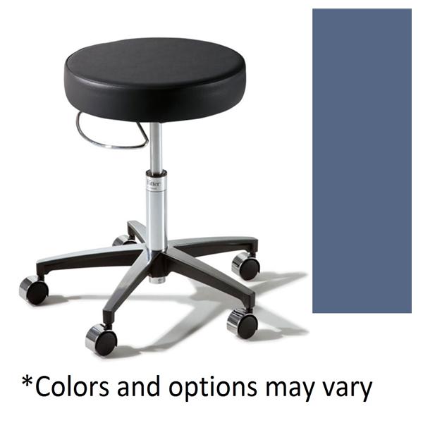 Midmark Corporation Stool Exam Ritter Classic Series Ultra Pacific Blue Casters 5 Leg Ea - 276-001-241