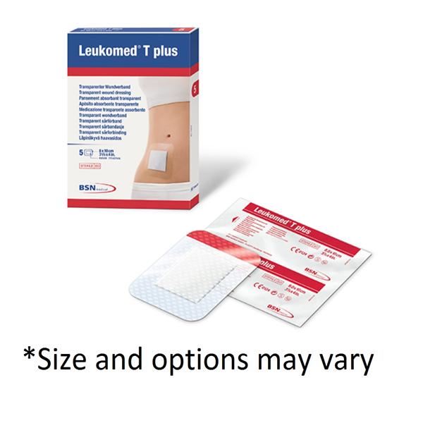 BSN Medical Dressing Leukomed T Plus Flm 3-1/10X4" Strl Adhs Transparent Hi Abs 50/Bx - 7238201
