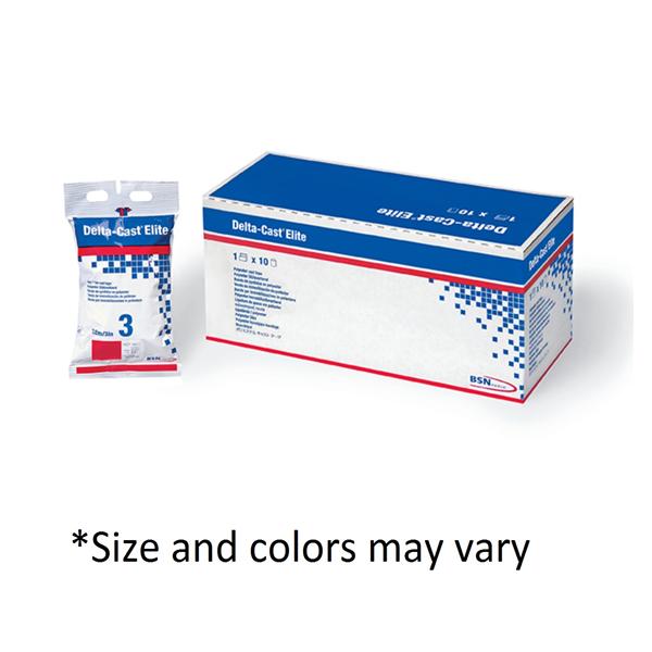 BSN Medical Tape Casting Delta-Cast Elite Polyester 3"X4Yd Roll Pink 10/Bx - 7345501