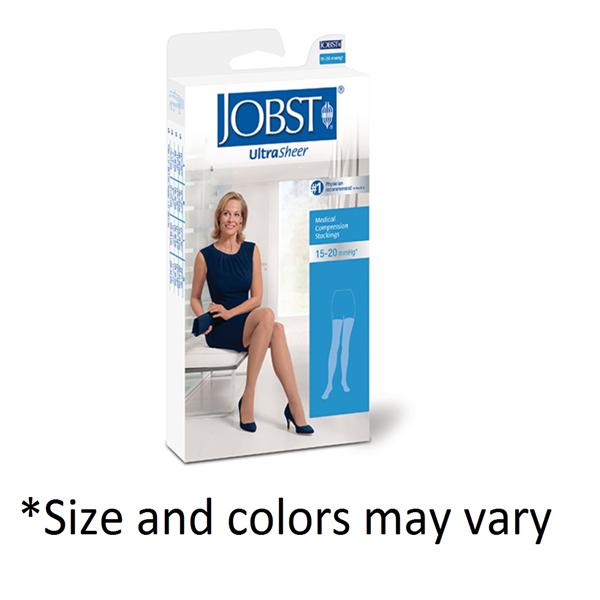 BSN Medical Stocking Compression Ultrasheer Thigh High Closed Toe Medium Natural Pr/Pk - 119378