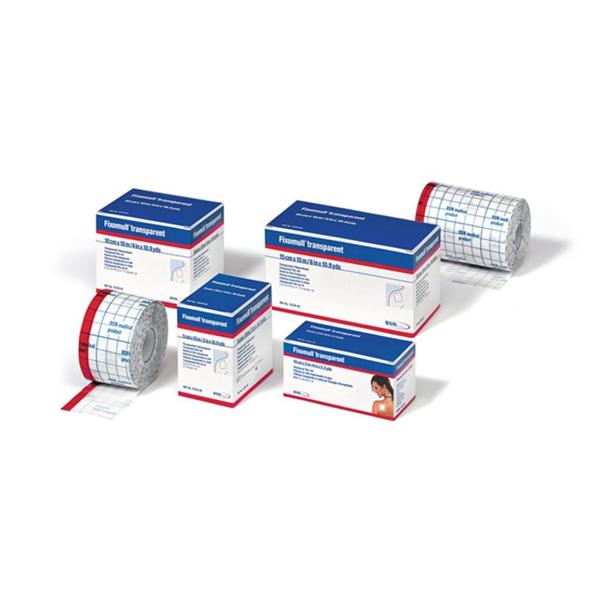 BSN Medical Dressing Non-Woven Fixomull Pu Flm 6"X11Yd Adhesive Transparent 1Rl/Bx, 12 Bx/Ca - 7221602