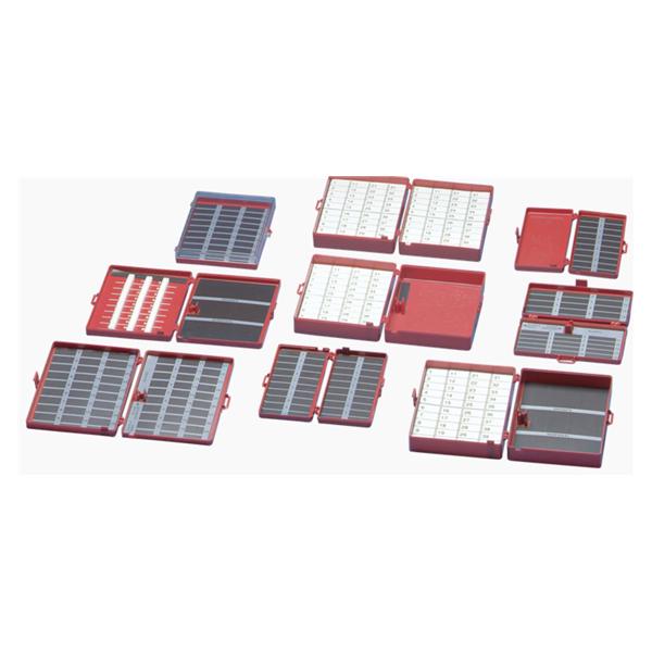 Deroyal Industries Inc Counter Needle Foam/Magnet 20/40 Count Deluxe Red Sterile 80/Ca - 25-0401