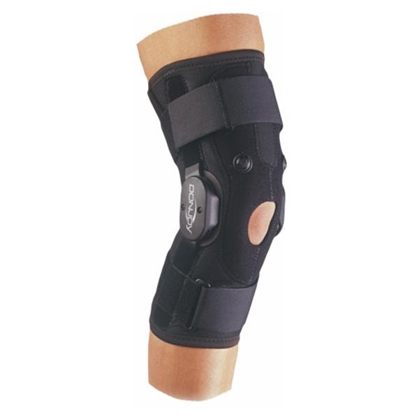 DJO Support Wraparound Donjoy Adult Knee Drytex Black Size Small Universal Ea - 11-0855-2-06000