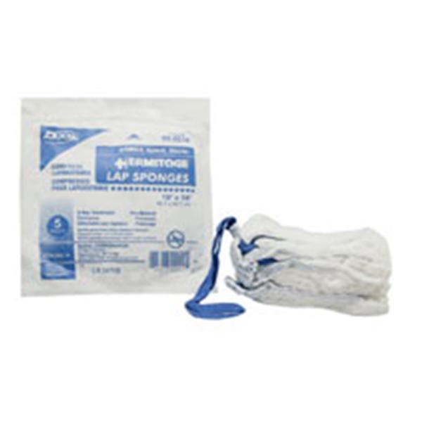 Dukal Corporation Sponge Laparotomy Fluftex Flf 18X18" Roll Xry Dtctbl Pre-Washed Strl 5/Package, 40 Pk/Ca - 99-0018