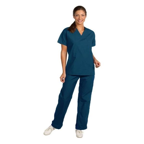 Fashion Seal Shirt Scrub Fashion Seal 78726 Unisex Medium Caribbean Blue Ea - 78726-M