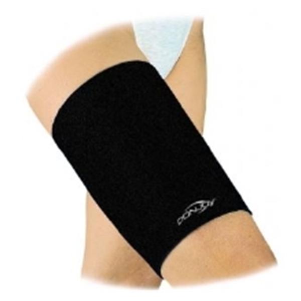 DJO Support Compression Thigh Black Size Medium Universal Ea - 110011306000