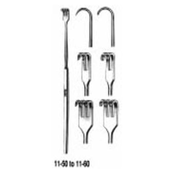 Miltex-Integra Retractor Rake 6-1/2" Rigid Neck Stainless Steel Each - 21490