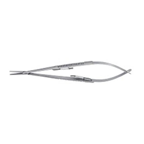 Miltex-Integra Holder Needle Castroviejo Padgett 5-1/2" Smooth Curved Tungsten Carbide Ea - PM-2446