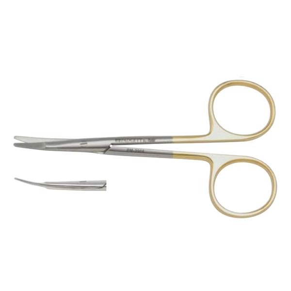 Miltex-Integra Scissors Greenberg Padgett 4-1/2" Serrated Curved Stainless Steel Ea - PM-2908