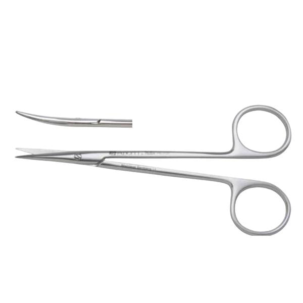 Miltex-Integra Scissors Thomas Iris Padgett 4-1/2" Semi-Sharp Curved Stainless Steel Ea - PM-3102