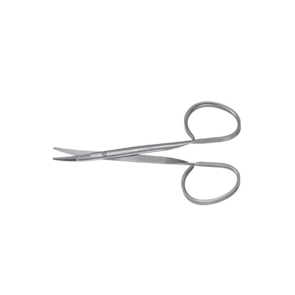 Miltex-Integra Scissors Plastic Surgery Kaye Padgett 4-1/4" Serrated Curved Stainless Steel Ea - PM-4955