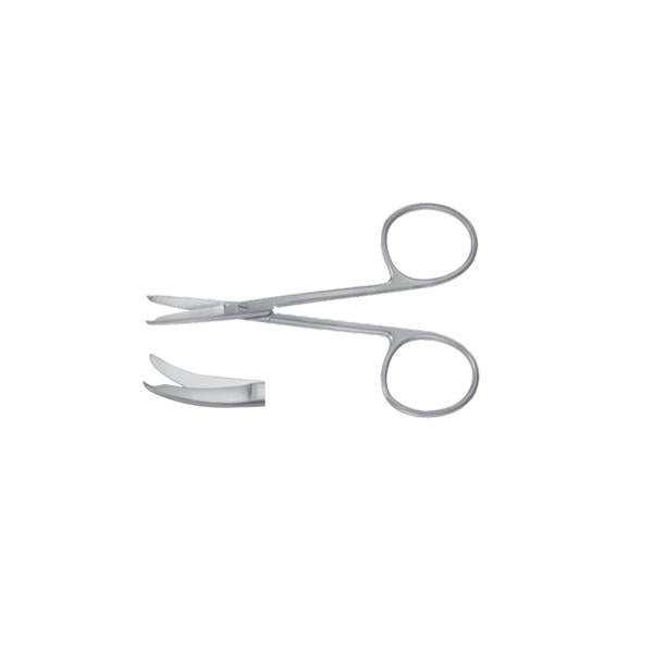 Miltex-Integra Scissors Stitch Spencer Padgett 3-1/2" Flat Flat Curved Stainless Steel Ea - PM-6751