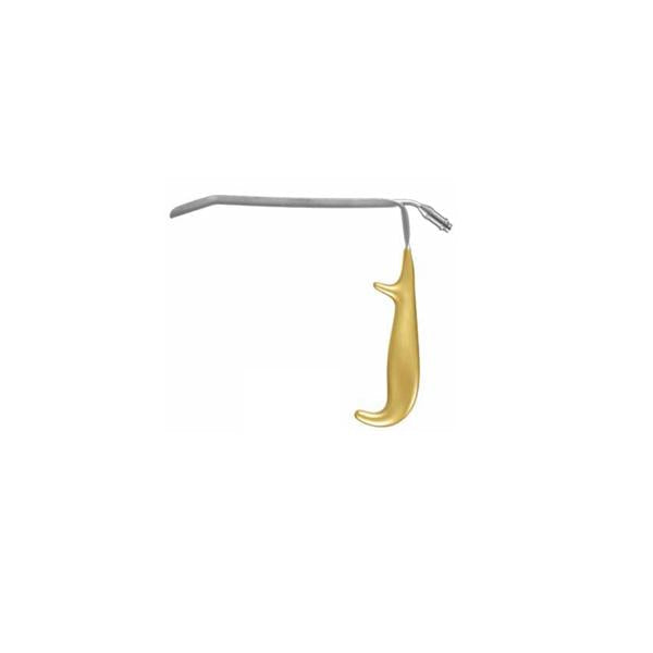 Miltex-Integra Retractor Breast Ferreira Padgett 5-1/8" Straight Stainless Steel/Fiber Optic Ea - PM-895FO