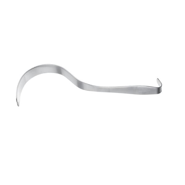 Miltex-Integra Retractor Deaver Padgett 12X1" Curved Blunt Stainless Steel Ea - PM-9057