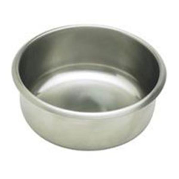 Miltex-Integra Bowl Sponge 16Oz Stainless Steel Round 2X4-1/4" Silver Ea - 3-901