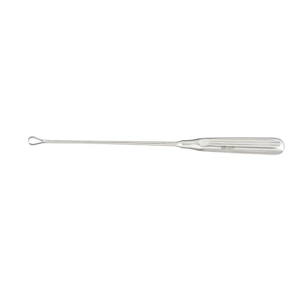 Miltex-Integra Curette Uterine Sims 11" #2 Malleable Shank Sharp Blade Tip Stainless Steel Ea - 30-1205-2