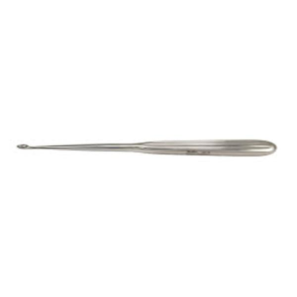 Miltex-Integra Curette Bone Or 6-1/4" #1 4Mm Oval Spoon Tip Stainless Steel Reusable Ea - 33-13
