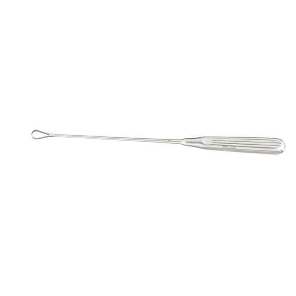 Miltex-Integra Curette Uterine Sims 11" #3 Malleable Shank Sharp Blade Tip Stainless Steel Ea - 30-1205-3