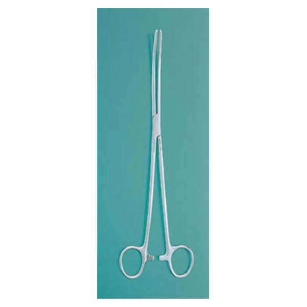 Miltex-Integra Forcep Sponge Bozeman 10-1/2" Narrow Serrated Double Curve Stainless Steel Ea - 7-622