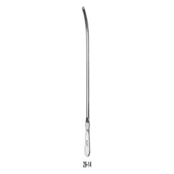 Miltex-Integra Sound Urethral Urethral Mccrea 18Fr Curved/Plain Tip Stainless Steel 7" Ea - 29-14-18