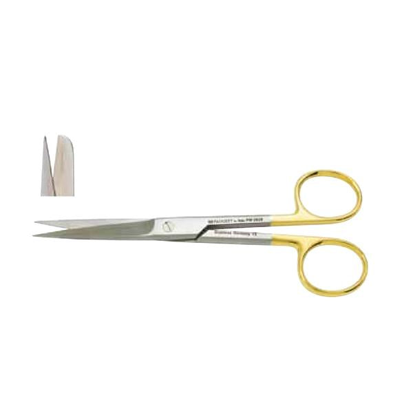 Miltex-Integra Scissors Operating 5-1/2" Sharp/Blunt Straight Tungsten Carbide Ea - 5-16TC