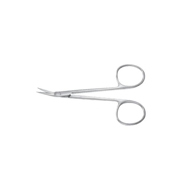 Miltex-Integra Scissors Stitch O'Brien 3-3/4" Sharp/Sharp Angled Stainless Steel Ea - 9-110