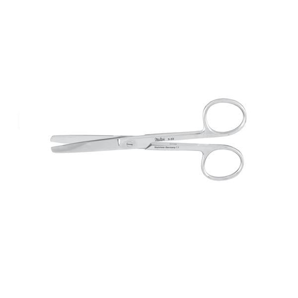 Miltex-Integra Scissors Operating 4-1/2" Blunt/Blunt Straight Standard Stainless Steel Ea - 43973