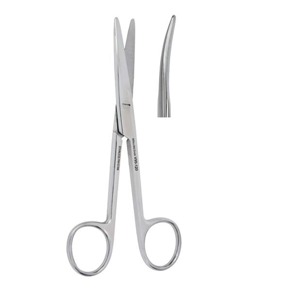 Miltex-Integra Scissors Dissecting Mayo Vantage 5-1/2" Blunt Smooth Curved Stainless Steel Ea - V95-122
