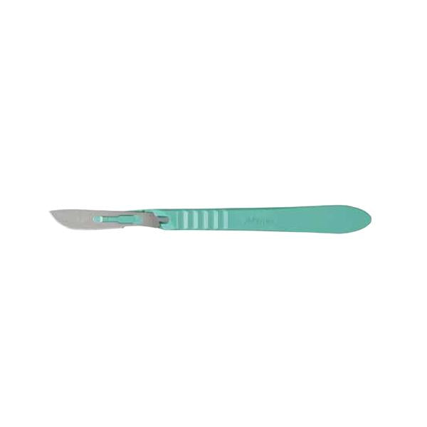 Miltex-Integra Scalpel Surgical #22 Plastic Sterile Disposable 10/Bx - 4-422
