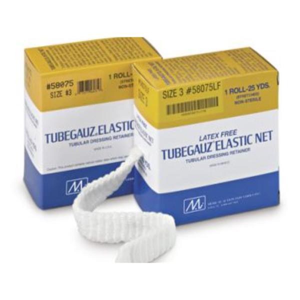 Medical Action Industries Bandage Tubegauz 3.25"X25Yd Gauze Elastic Net Size 11 White 1/Bx - 58083