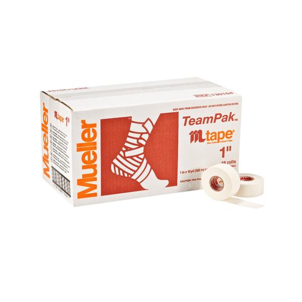 Mueller Sports Medicine Bandage Unna Boot Cotton/Zinc Oxide 1"X10Yd Adhesive White 48/Ca - 130104