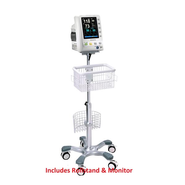 Edan Diagnostics Stand Monitor M3 For Vsm Printer Thermometer Ea - M3C.P.MT
